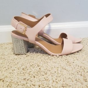 Calvin Klein light pink sandals